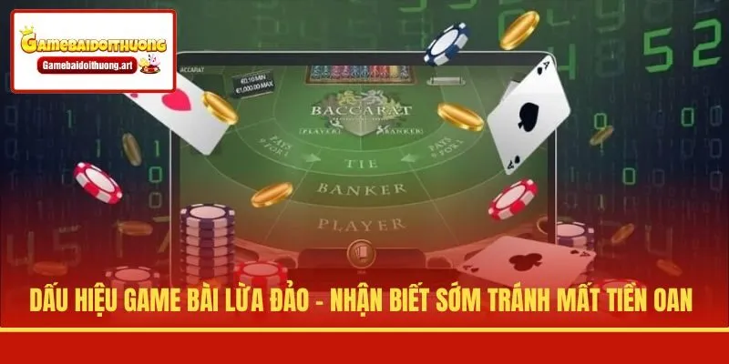 Dấu Hiệu Game Bài Lừa Đảo - Nhận Biết Sớm Tránh Mất Tiền Oan