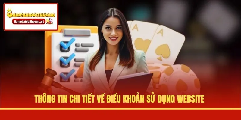 Thông tin chi tiết về điều khoản sử dụng website